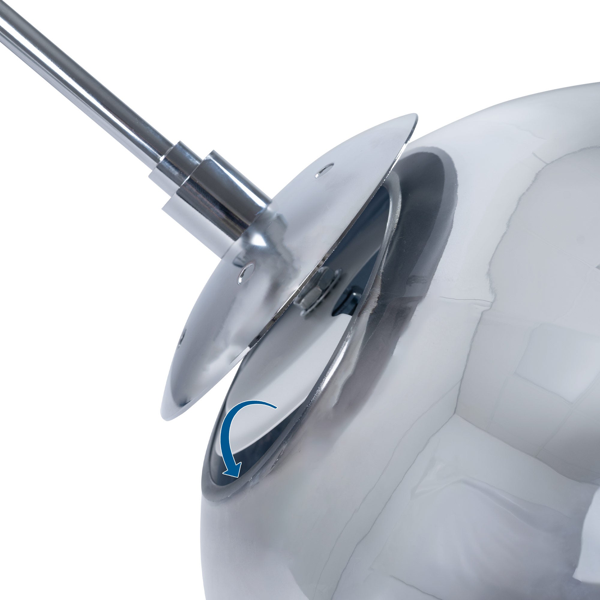 Lámpara colgante cristal triple "KADNIS" - 3 x E27