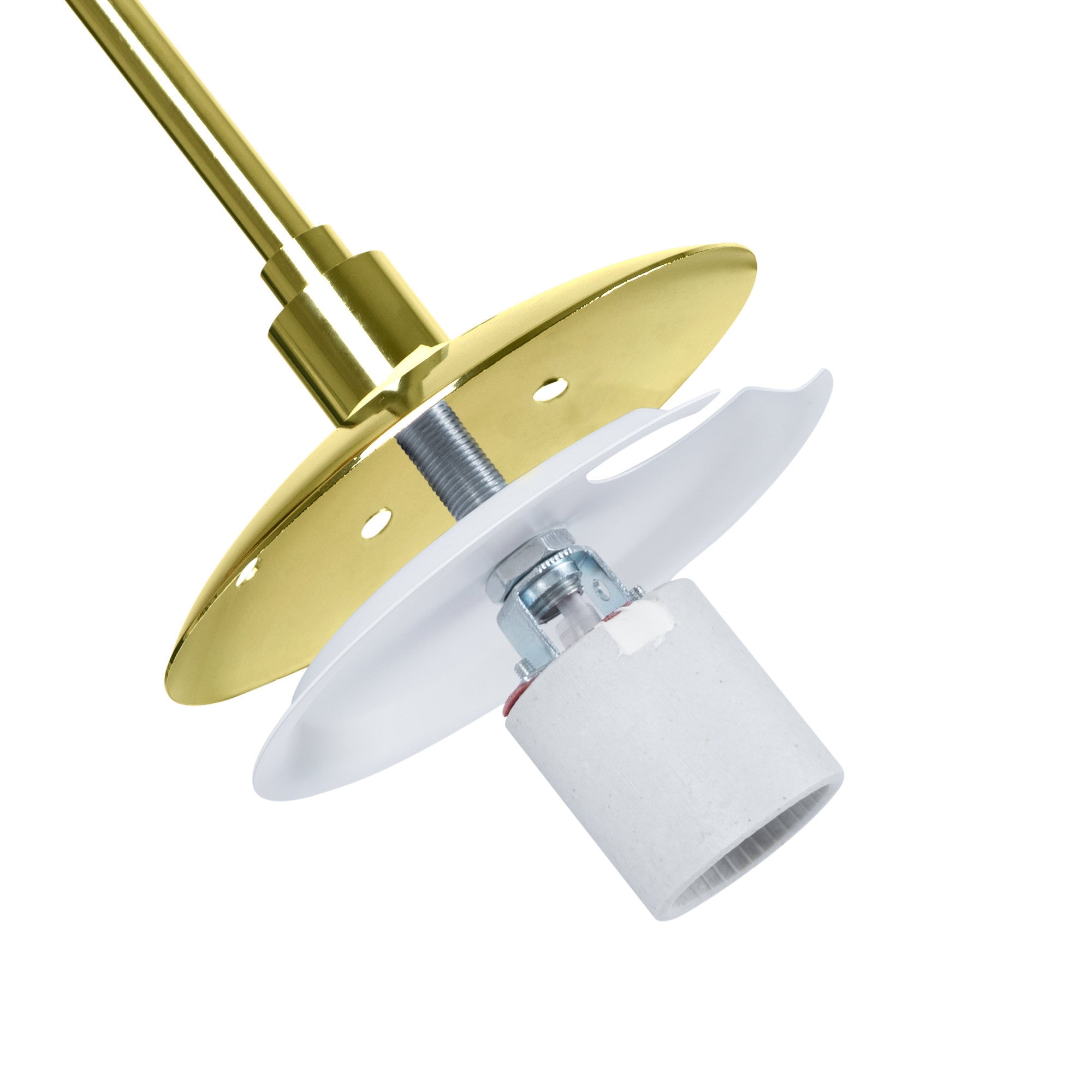 Lámpara colgante cristal triple "KADNIS" - 3 x E27