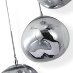 Lámpara colgante cristal triple "KADNIS" - 3 x E27