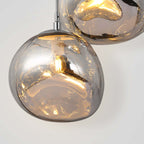 Lámpara colgante cristal triple "KADNIS" - 3 x E27