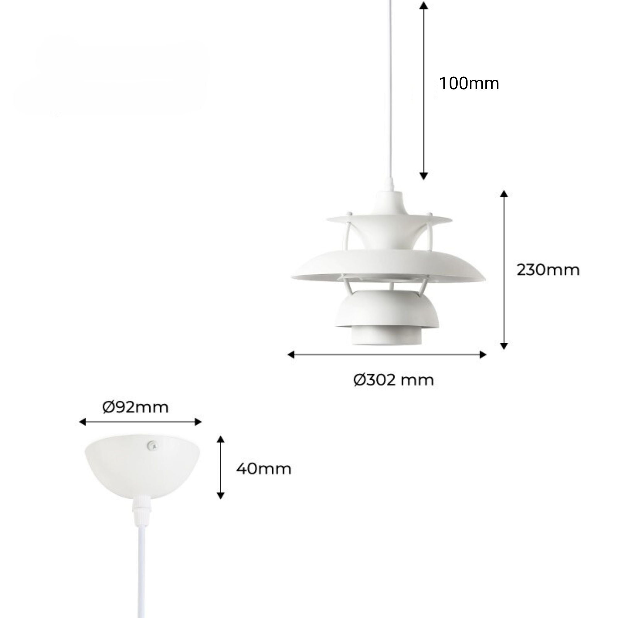 Lámpara colgante de diseño "Yohan"