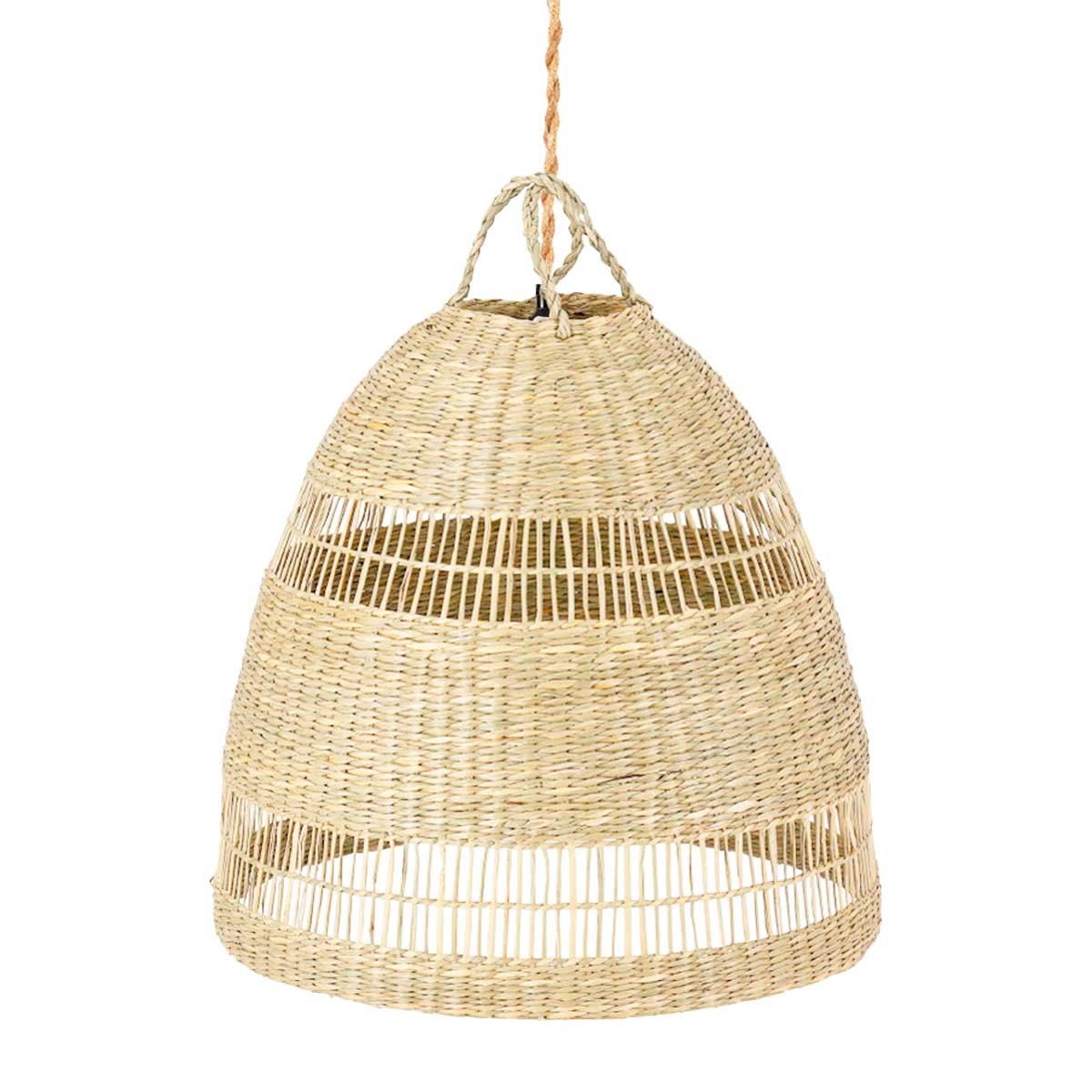 Lámpara colgante de mimbre "Ikken"