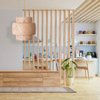 Lámpara colgante de mimbre "Onna"