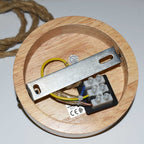 Lámpara colgante de mimbre "Onna"