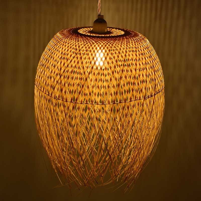 Lámpara colgante de ratán "JAVA"