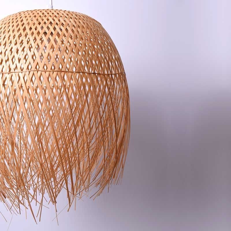 Lámpara colgante de ratán "JAVA"