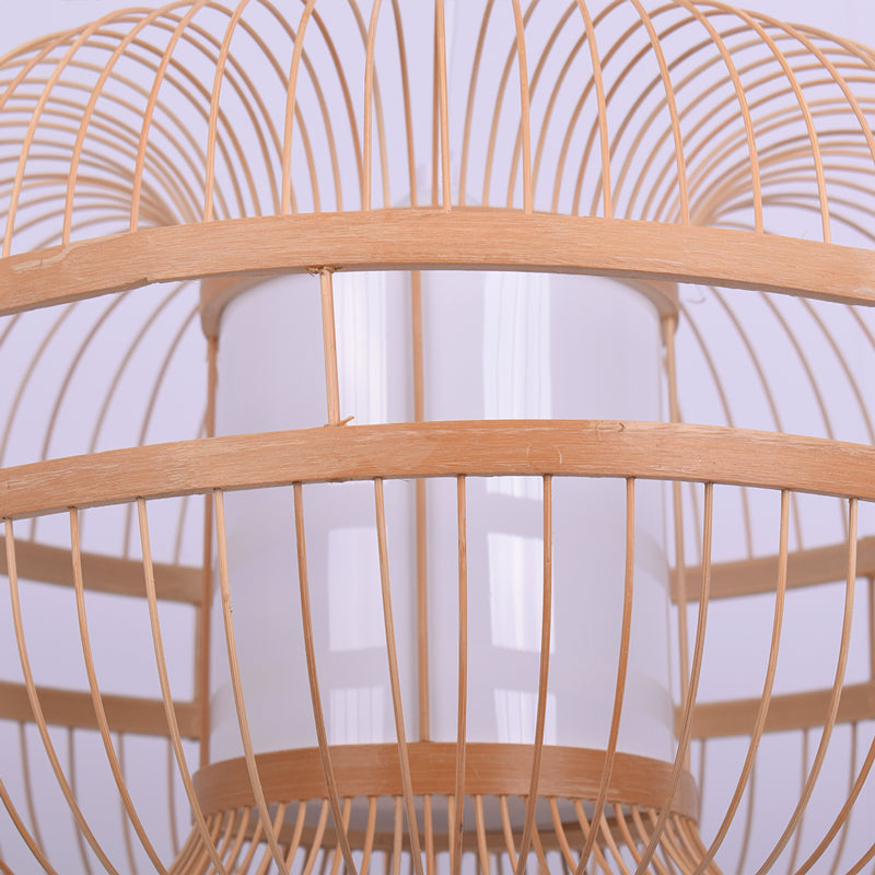 Lámpara colgante japonesa de bambú "KAIZEN"