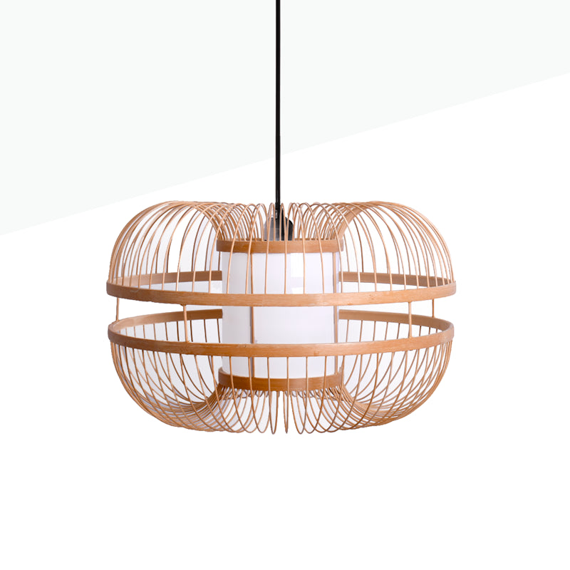 Lámpara colgante japonesa de bambú "KAIZEN"
