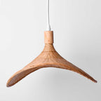 Lámpara colgante  de mimbre "Bellas"