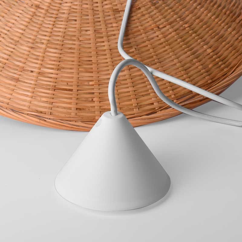 Lámpara colgante  de mimbre "Bellas"