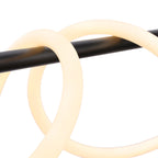 Lámpara colgante moderna neón ondulante "Corda" - 360º - 45W - 3000K