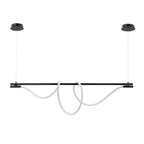 Lámpara colgante moderna neón ondulante "Corda" - 360º - 45W - 3000K