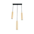 Lámpara colgante triple minimalista "Bila 3" - GU10
