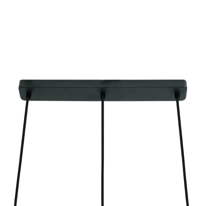 Lámpara colgante triple minimalista "Bila 3" - GU10