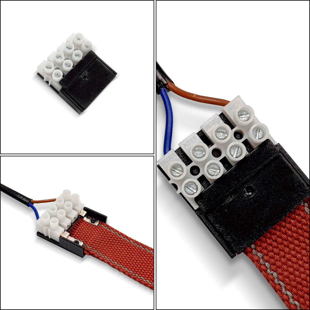 Lámpara cono configurable "Axia 2" - KIT 2 lámparas plato 12W + cinta textil eléctrica + accesorios