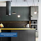 Lámpara cono configurable "Axia 2" - KIT 2 lámparas plato 12W + cinta textil eléctrica + accesorios