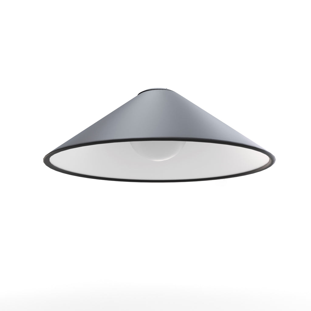 Lámpara cono configurable "Axia 2" - KIT 2 lámparas plato 12W + cinta textil eléctrica + accesorios