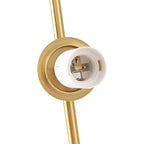 Lámpara de mesa bola cristal "RIPPER" - E27 - Ø 15cm