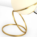 Lámpara de mesa bola cristal "Ruth"