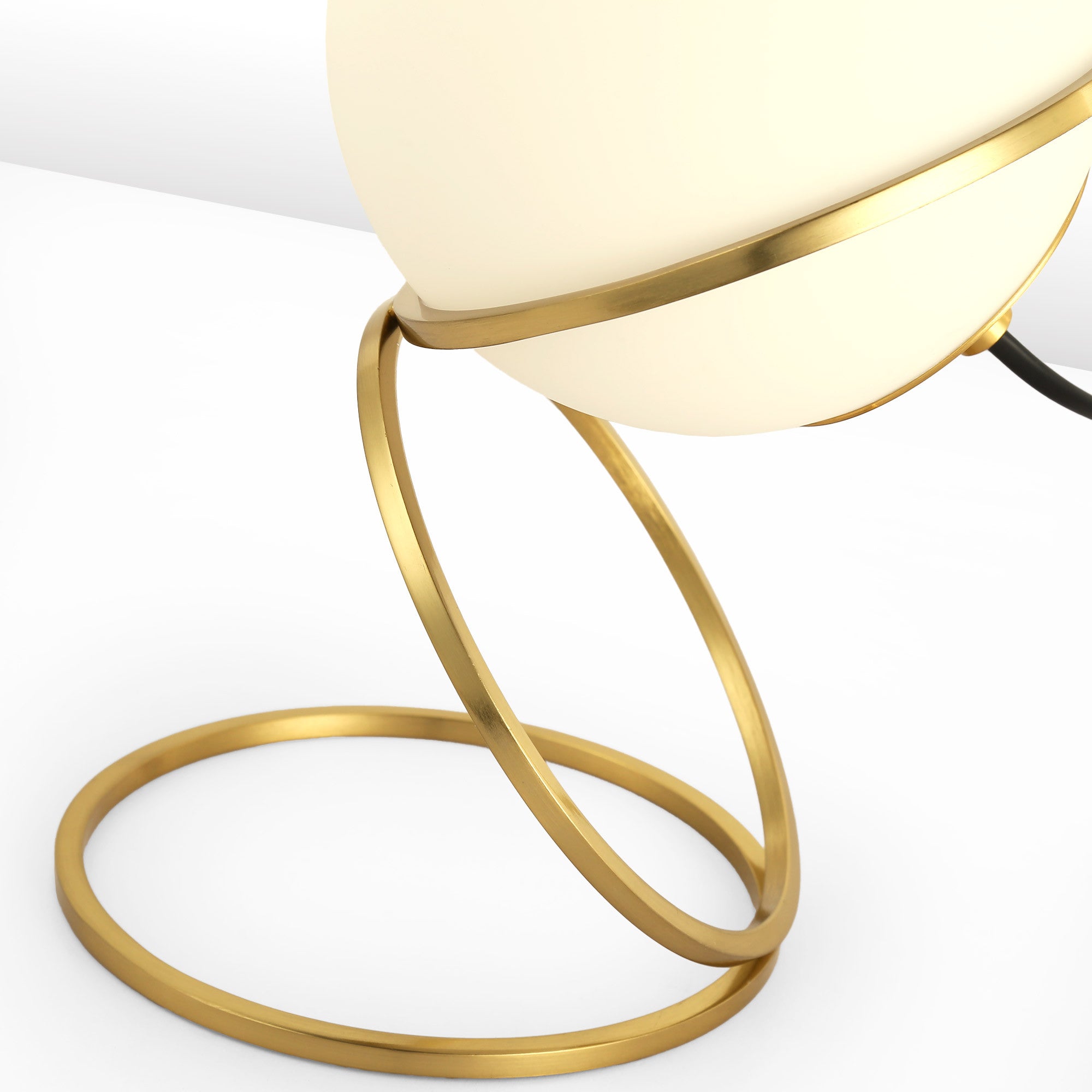 Lámpara de mesa bola cristal "Ruth"