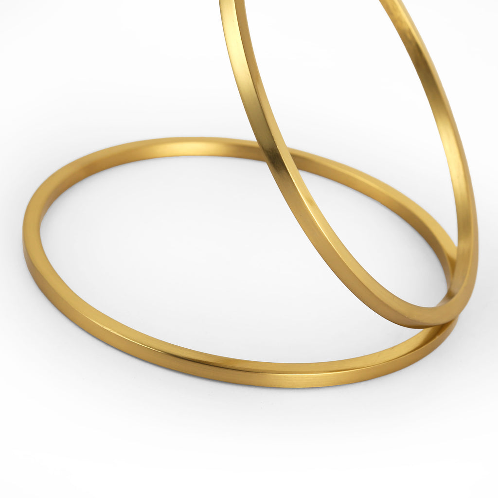 Lámpara de mesa bola cristal "Ruth"