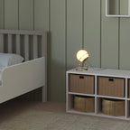 Lámpara de mesa bola cristal "Ruth"