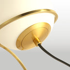 Lámpara de mesa bola cristal "Ruth"