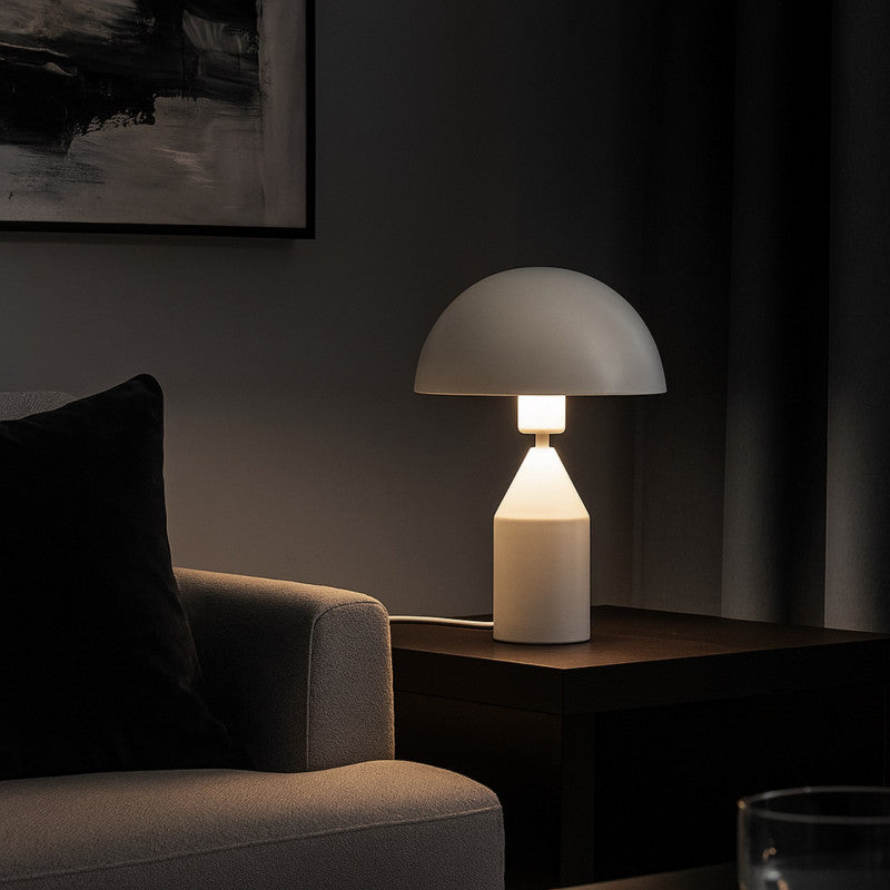 Lámpara de mesa de metal "Cutt" - E27