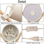 Lámpara de mesa nórdica de trípode "FOCUS" - 3 x E27 / G45