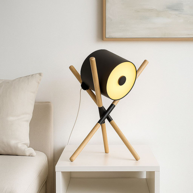 Lámpara de mesa nórdica de trípode "FOCUS" - 3 x E27 / G45