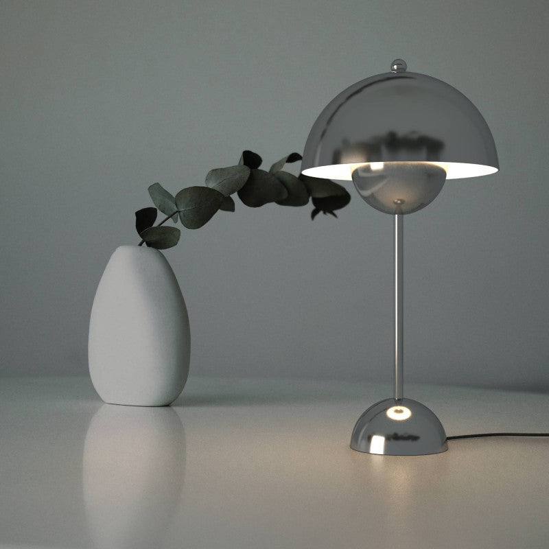 Lámpara de mesa diseño vintage "Floralis" - E27