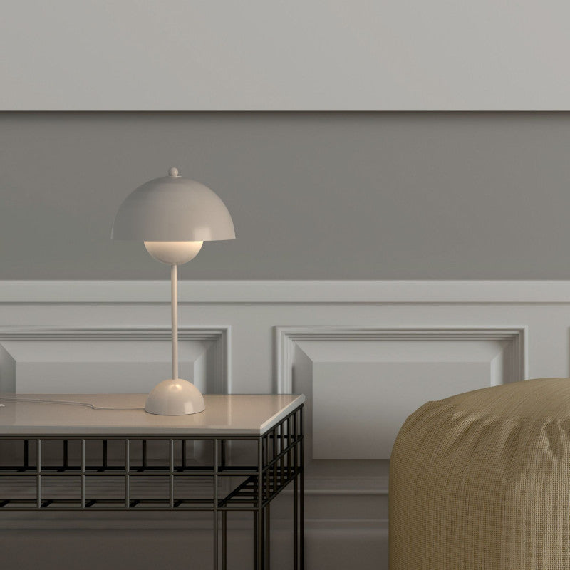 Lámpara de mesa diseño vintage "Floralis" - E27