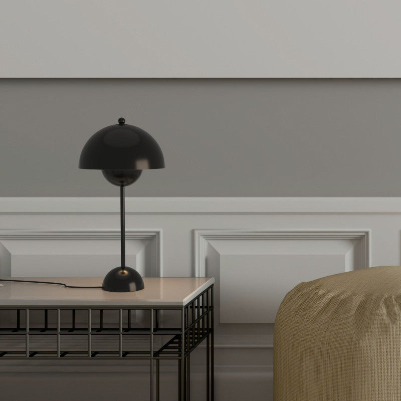 Lámpara de mesa diseño vintage "Floralis" - E27