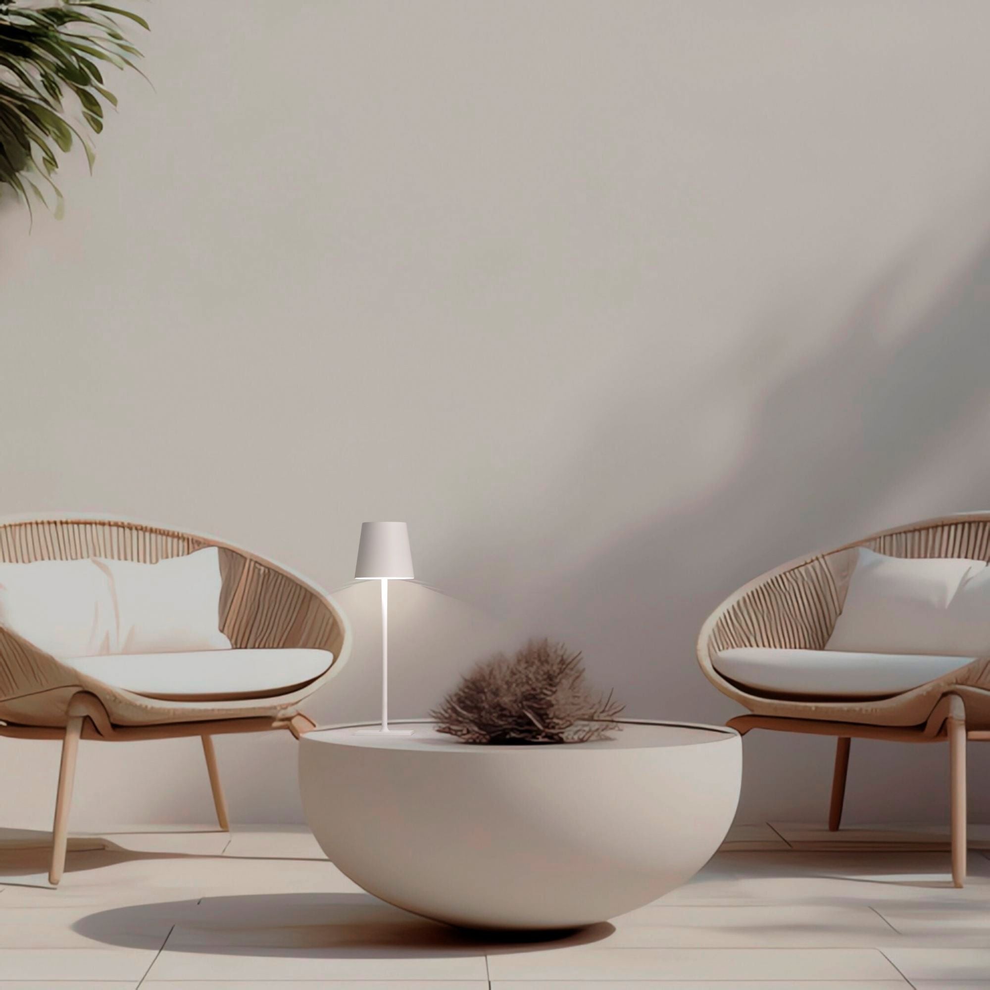 Lámpara de mesa portátil LED CCT "Laura" - 1,5W - Táctil - Intensidad regulable