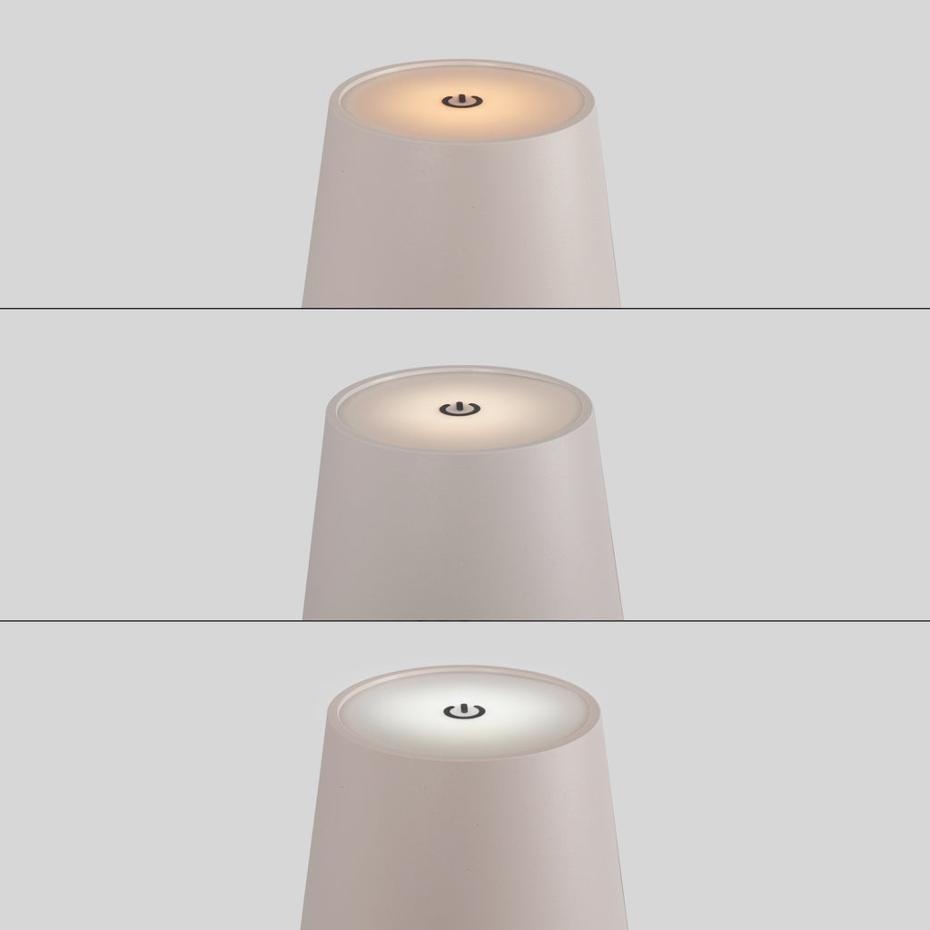 Lámpara de mesa portátil LED CCT "Laura" - 1,5W - Táctil - Intensidad regulable