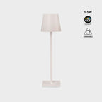 Lámpara de mesa portátil LED CCT "Laura" - 1,5W - Táctil - Intensidad regulable