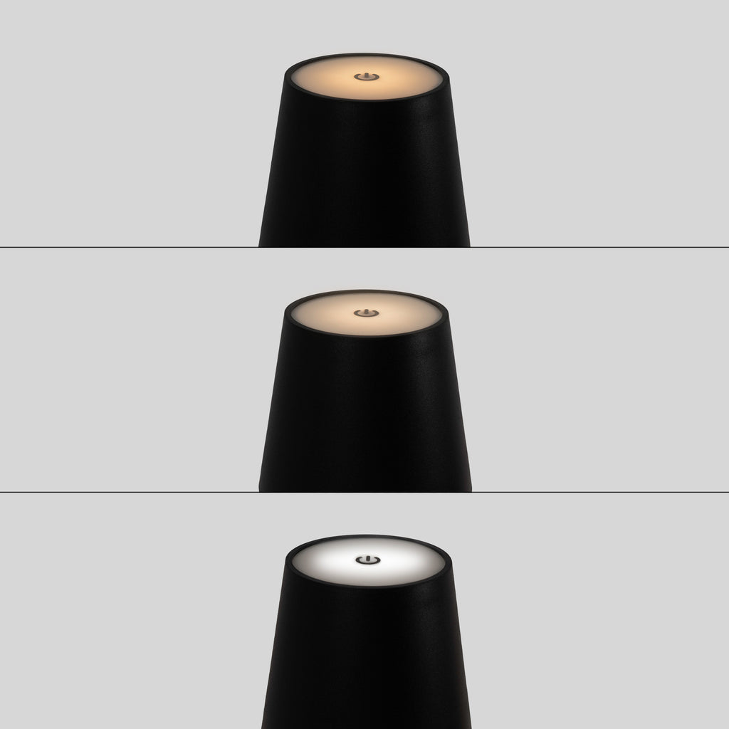 Lámpara de mesa portátil LED CCT "Laura" - 1,5W - Táctil - Intensidad regulable