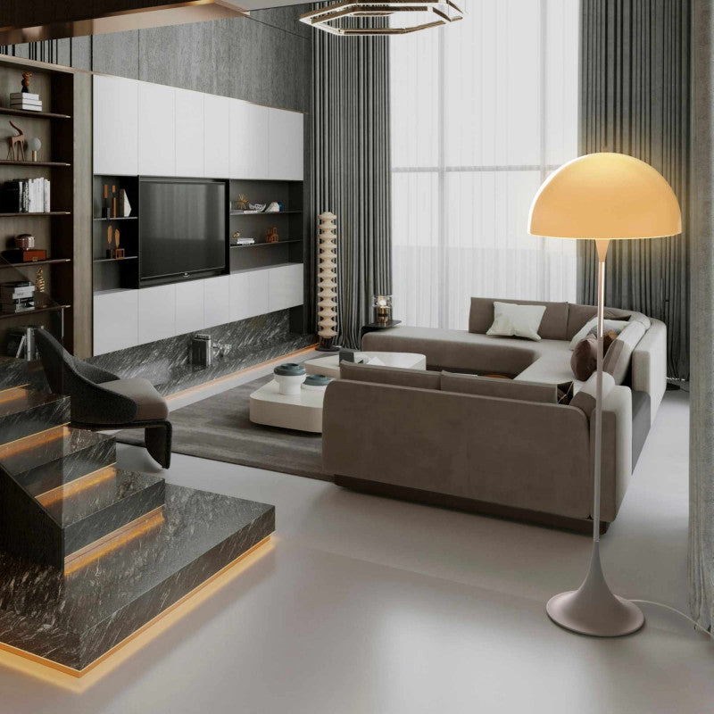 Lámpara de pie de diseño "PALM" - 3 x E27