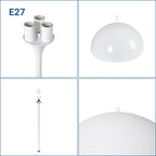 Lámpara de pie de diseño "PALM" - 3 x E27