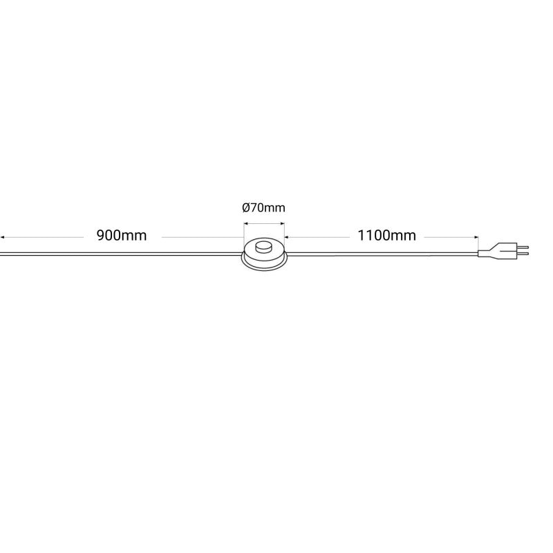 Lámpara de pie de diseño "PALM" - 3 x E27