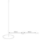 Lámpara de pie en mimbre "NIKKO"