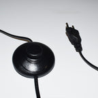 Lámpara de pie en mimbre "NIKKO"