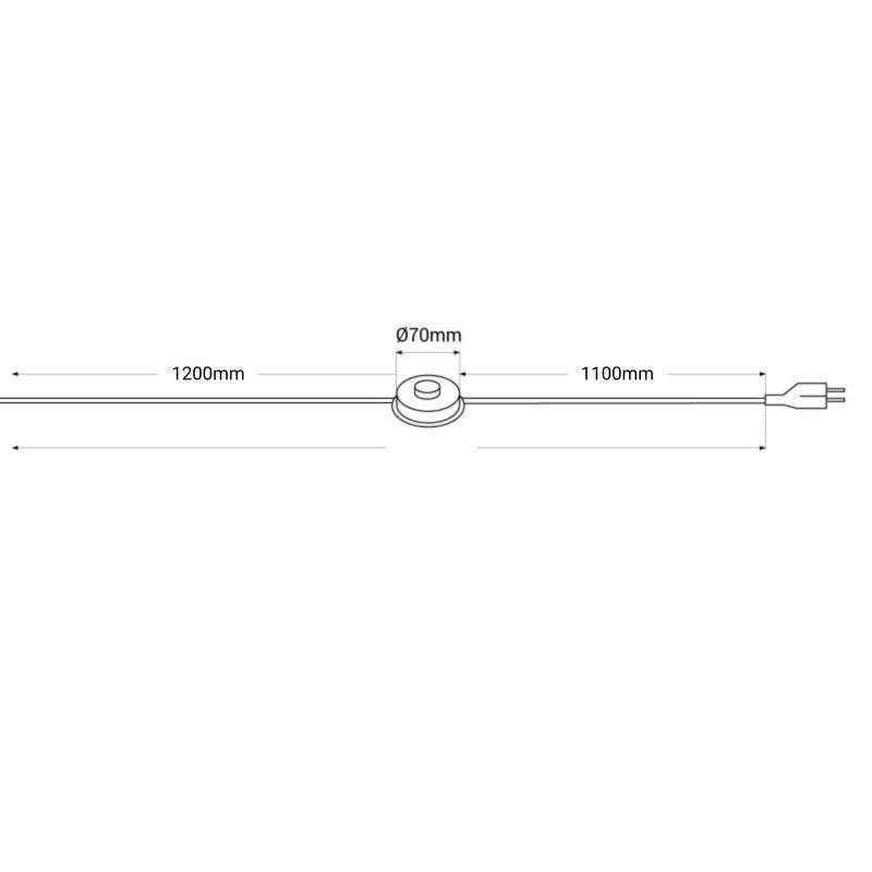 Lámpara de pie diseño vintage "Mia" - E27