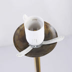 Lámpara de pie bola cristal "BAILEY" - E27