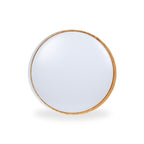Lámpara de techo LED tipo plafón CCT 24W - Efecto madera - ø40cm - IP22