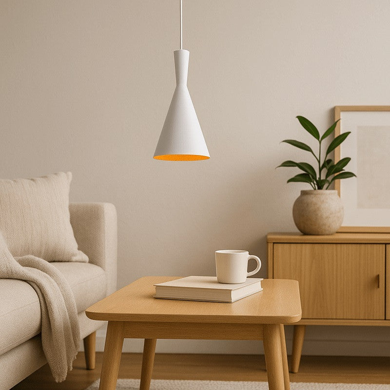 Lámpara colgante metal "Solvang"