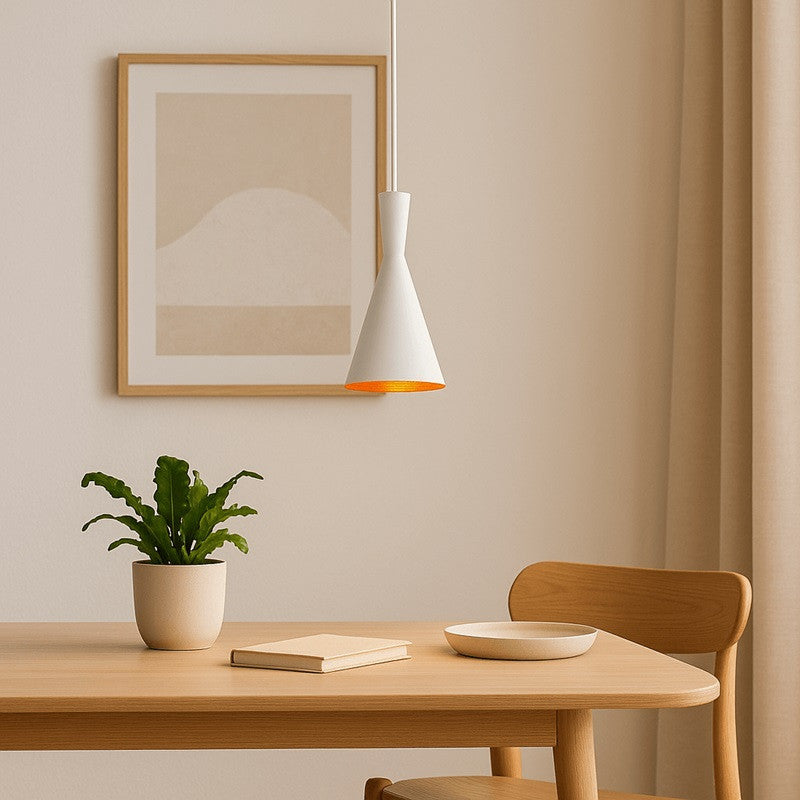 Lámpara colgante metal "Solvang"