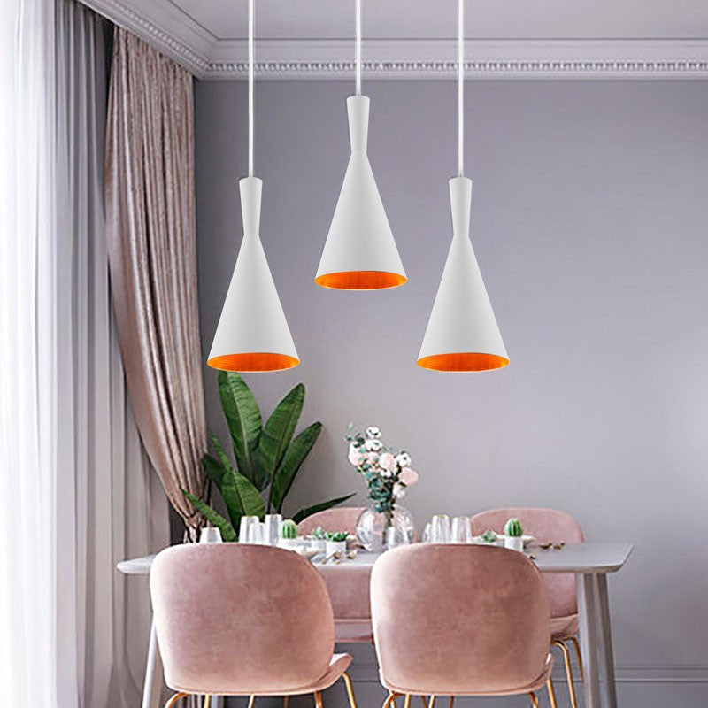 Lámpara colgante metal "Solvang"