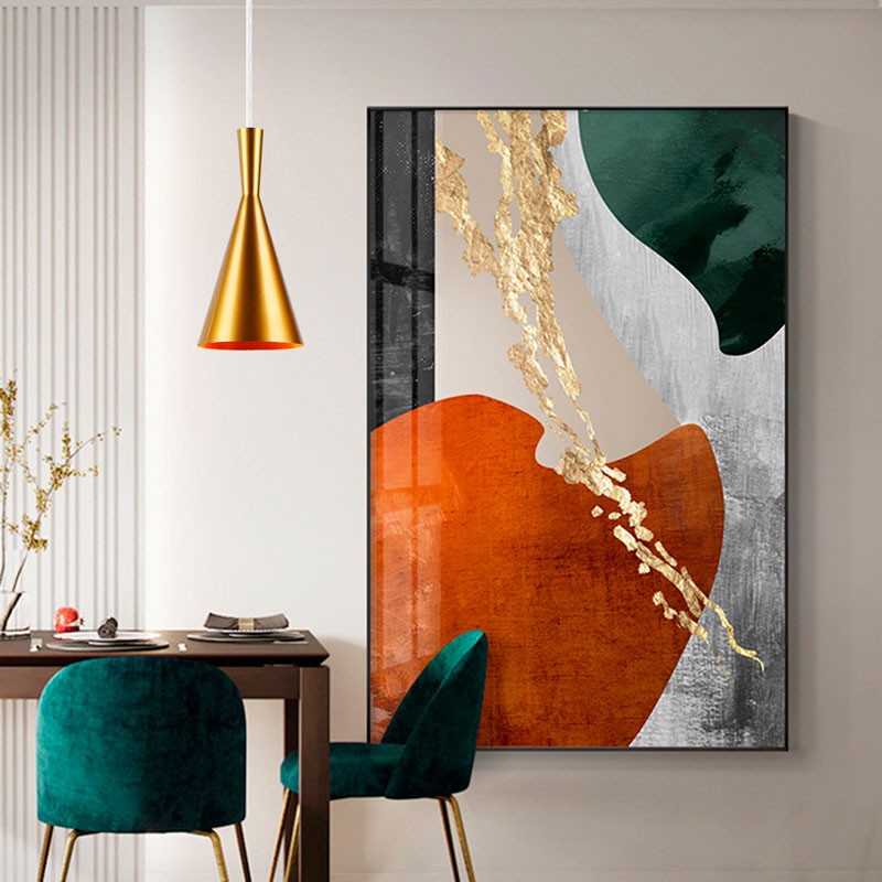 Lámpara colgante metal "Solvang"