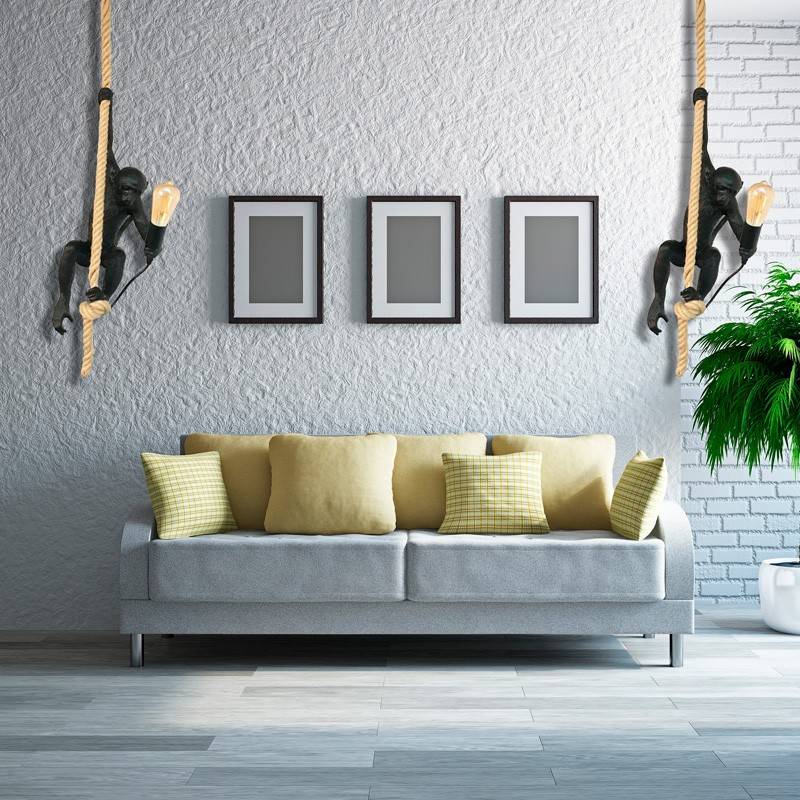 Lámpara mono colgante de resina "Ximpa"